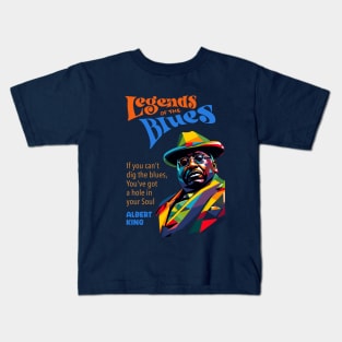 Albert King WPAP Kids T-Shirt